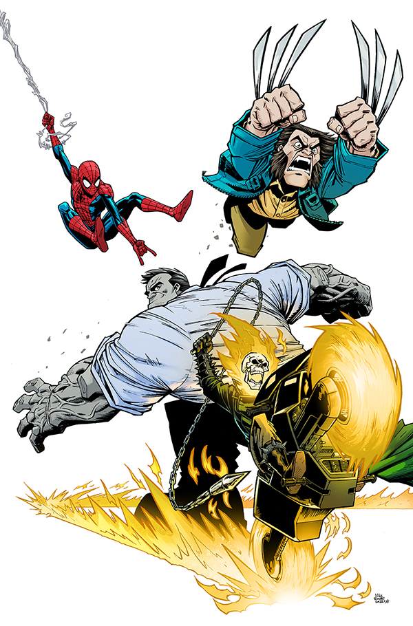 Linework by Nick Roche and colors by Felipe Sobreiro
